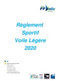 Règlement Sportif Voile Légère 2020