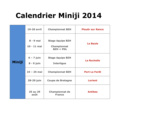 Calendrier MiniJi 2014