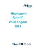 Règlement Sportif Voile Légère 2022