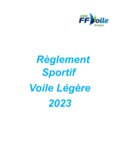 R&egrave;glement sportif Voile L&eacute;g&egrave;re 2023