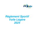 Règlement sportif Voile Légère 2024