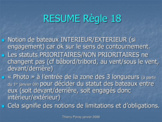 RESUME REGLE 18