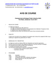 Avis de course
Adobe Acrobat
37 Ko